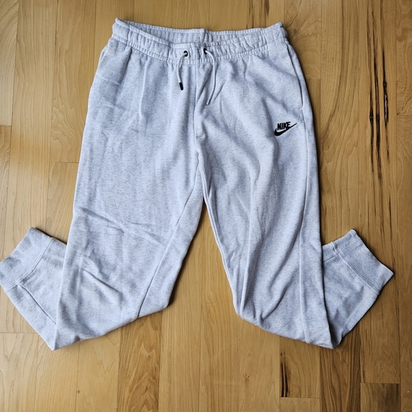Nike Light Gray Joggers Medium - Picture 1 of 5